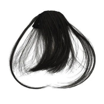 

Women Beauty Mini Fake Hair Clip Air Bangs Wig Thin Translucent Trace Invisible Bangs
