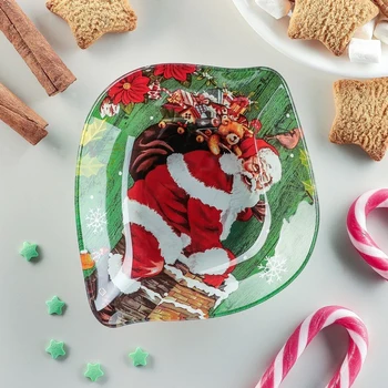 

Serving dish “Leaf. Good luck, Santa ", 14 × 12 × 2 cm