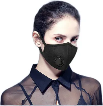 

2020 new masque Breathable cotton Mask with Breathing valve Respirator Dust Masks with 5 layer filters mouth mask