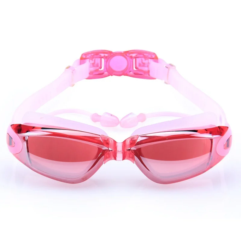 R Men Women Diopter Sports Eyewear Professional Silicone Myopia Swimming Goggles Anti-fog UV Swimming Glasses - Цвет: R