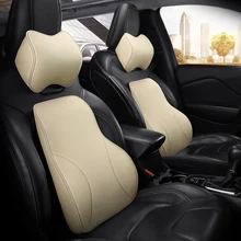 

Car Seat Head Neck Rest Massage Auto Pillow Space Memory Neck Headrest Car Cover Vehicular Pillow Seat Headrest Accessories