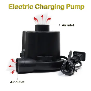 

12V Electric Air Pump 3 Nozzles Air compressor Universal Home Car Inflatable Pump For Air Mattress Swimming Ring Pool bedswim