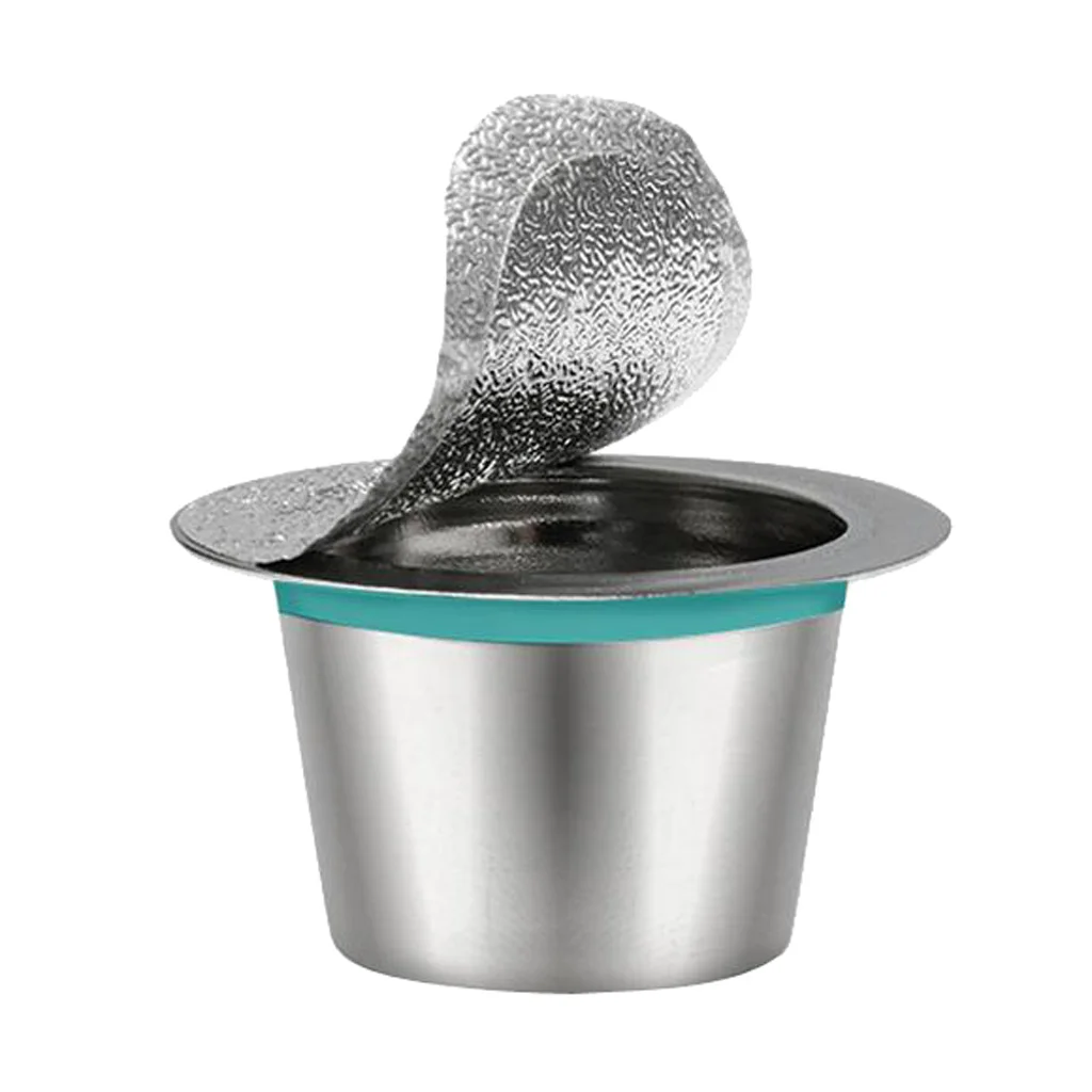 Reusable Espresso Capsules -Refillable Capsule Coffee Pods Filters Reusable Compatible with  Line Machines