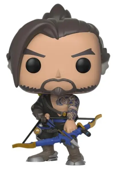 Funko Pop Game OverWatche Hanzo коллекция фигурок виниловая кукла модель игрушки