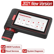 ThinkCar 2021 THINKSCAN MAX obd2 code reader scanner Full System with VIN Scan /ECU Coding/A/F Reset auto Car diagnostic tools