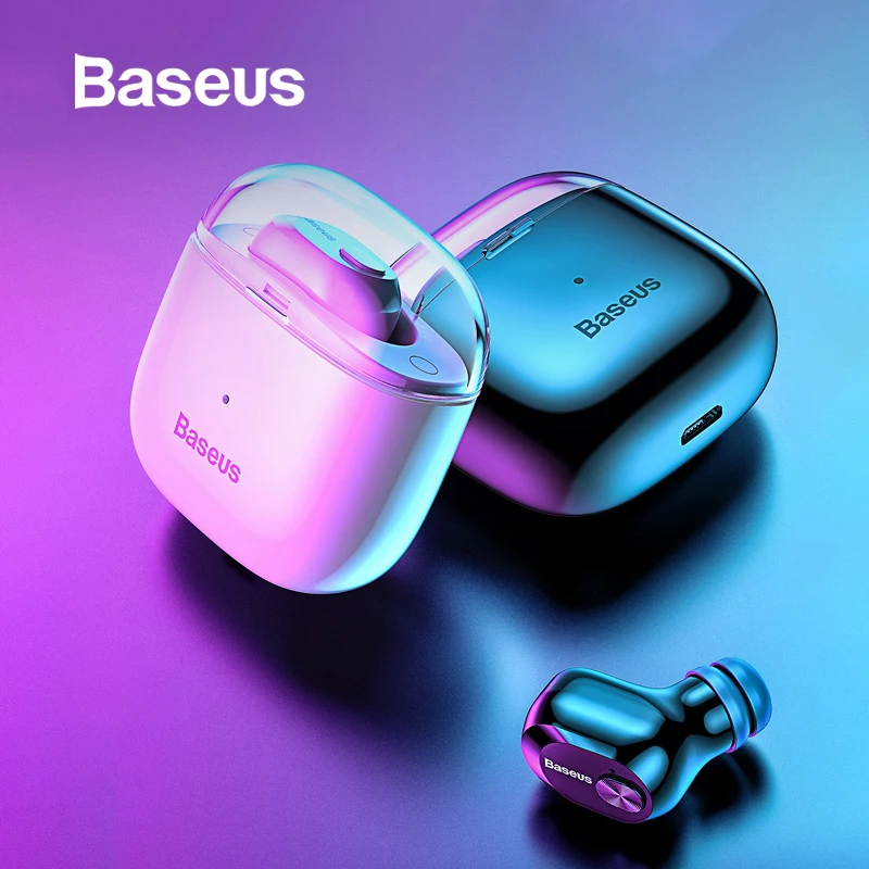 Baseus A03 бизнес Bluetooth наушники мини портативный один наушники-вкладыши TWS