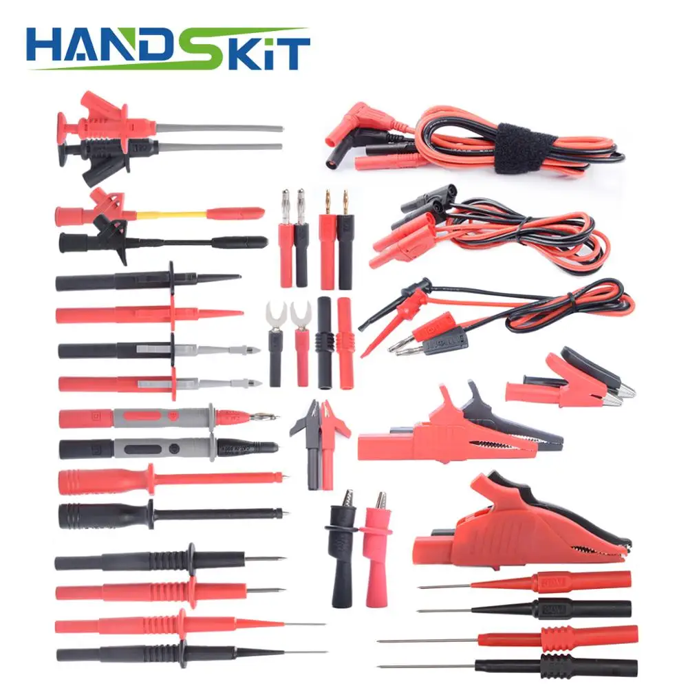 Силиконовый набор для пирсинга аллигатора 4 мм щуп крючок мультиметр