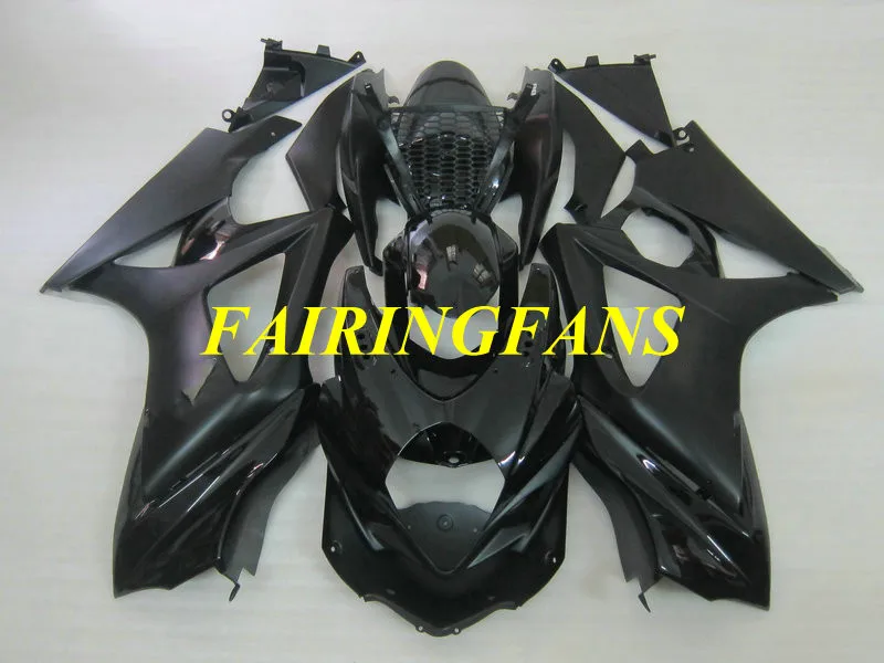 Литьевая форма обтекатель КУЗОВ для SUZUKI GSXR1000 07 08 GSX R GSXR 1000 K7 2007 2008 черный комплект +