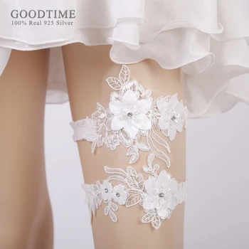 

Fashion Leg Ring Bridal Wedding Party Garter Flowers Beading Lace Sexy Garters For Women/Lady /Girl Thigh Ring Bow Leg Garter