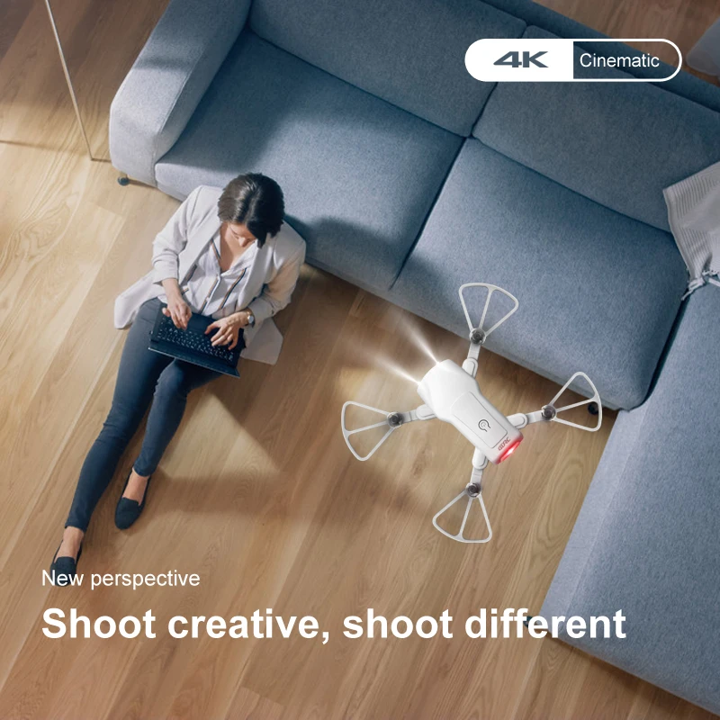 V9 Новый мини Дрон 4k Профессиональная HD широкоугольная камера 1080P WiFi fpv двойная