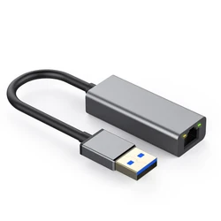Adaptateur Ethernet USB 3.0 2.0 vers RJ45 Lan 3 S, carte réseau pour nintendo Switch 