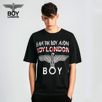 

BOY LONDON New Men's Women's T-shirts 1023 Original Casual Streetwear Fashion Short Sleeve Printed Black Leisure Tops Shirts
