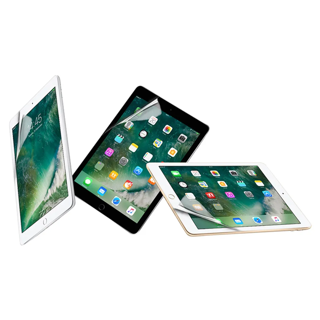 3 шт взрывозащищенные ТПУ Полное покрытие экрана протектор для iPad 7th 10 2 дюймов 2019