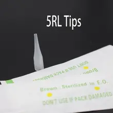 500 шт. 5RL Перманентный макияж игловое сопло наконечник для солнечного света и огромное солнце G-8650 G-9740 бровей игла для тату-машинки шапки