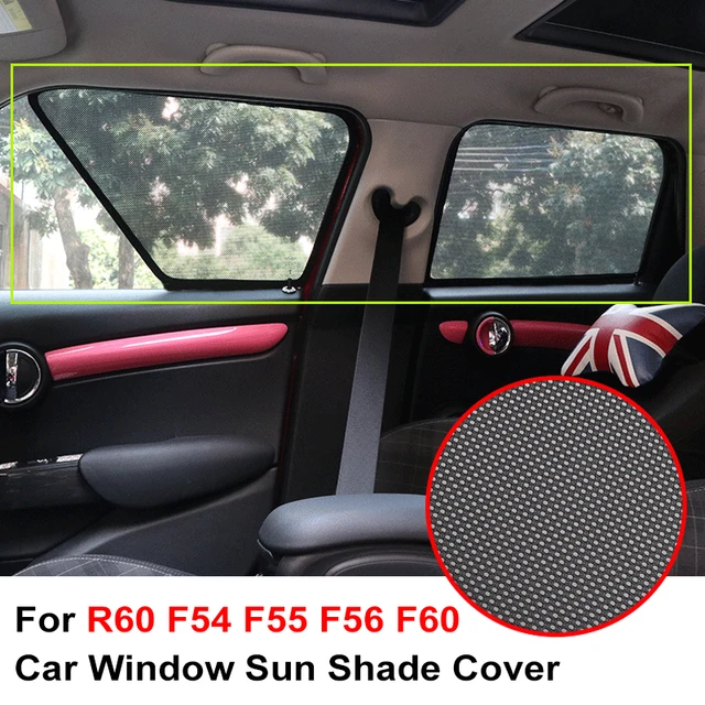  pour Mini F55 Pare-Soleil Voiture Protection,Pare-Soleil Vitres  Arrière Latérales Protection Solaire Voiture Intérieur  Accessoires,A/2frontdoors