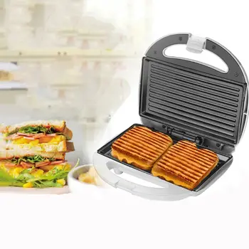 

Breakfast Electric Waffle Maker Non-Stick Adjustable Temperature Control Baking Pan Easy to Use Clean and Store Multifunctional