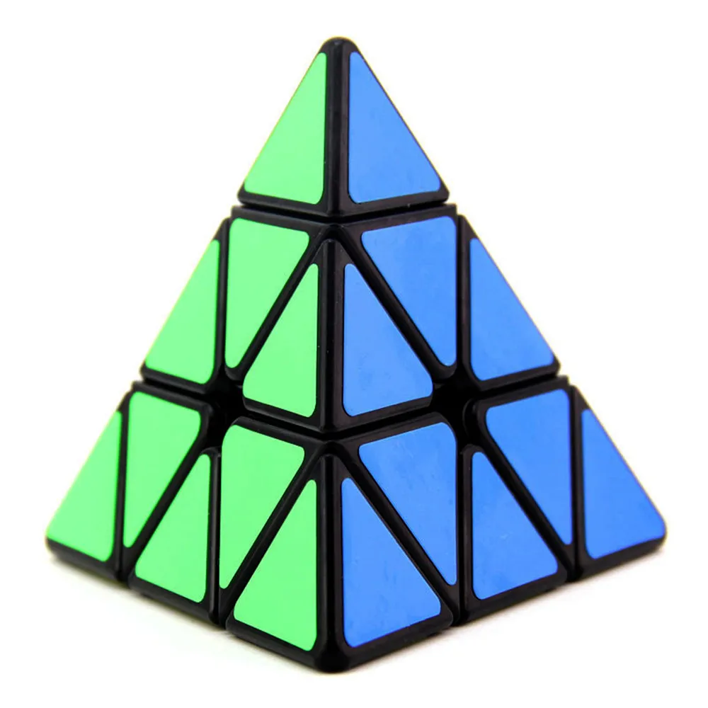 ShengShou JiGuang 3x3x3 Пирамида Профессиональный безопасный ABS стикер волшебный куб ультра-Гладкий 3x3 кубар-Рубик на скорость детские игрушки