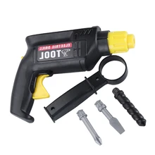 Детская имитация электрическая игрушка-сверло Инструменты для ремонта высокое качество абс материал бесплатно три сверла могут поворачиваться влево и вправо