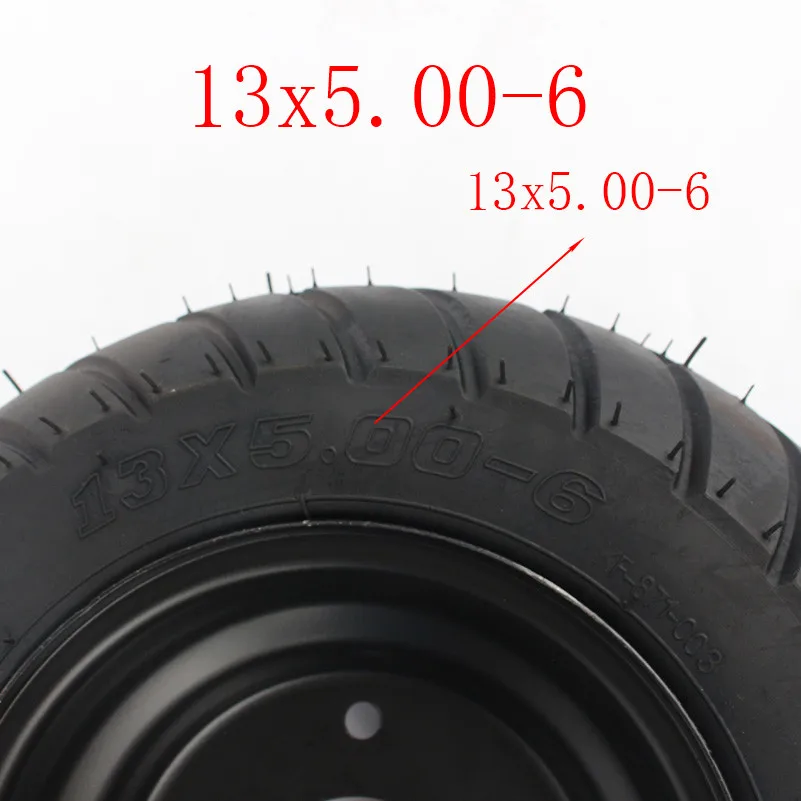 Картинг детская коляска ATV UTV 13X6. 50-6 дюймов бандаж колеса внутренняя трубка с концентратором