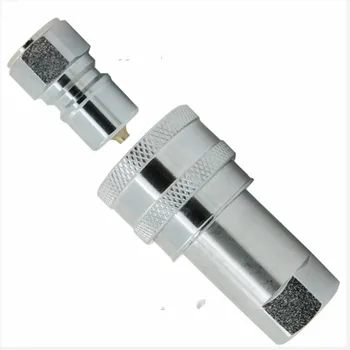 

1/2 Inch Male Female Hydraulic Quick Coupler Close Type Quick Coupling Steel Material Plug Socket Connector KZE