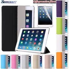 Чехол-подставка для нового iPad 9,7 дюймов и выпуск 6. Ультра тонкий смарт-чехол также для iPad Air retina крышка Авто wake/Sleep