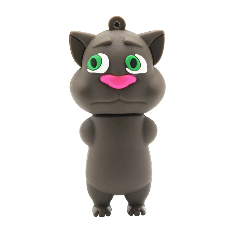 USB флеш-накопитель TEXT ME cute cartoon Talking cat 4 ГБ 8 16 32 64 | Компьютеры и офис
