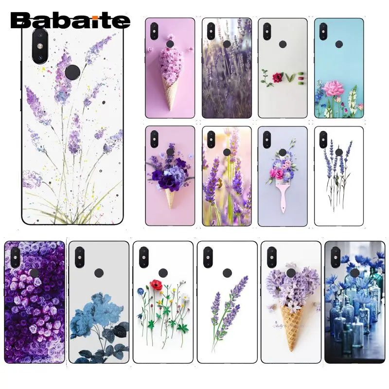

Babaite Simple lavender Purple flowers Phone Case for Huawei P20 P30 P20Pro P20Lite P30Lite P Smart P10Lite