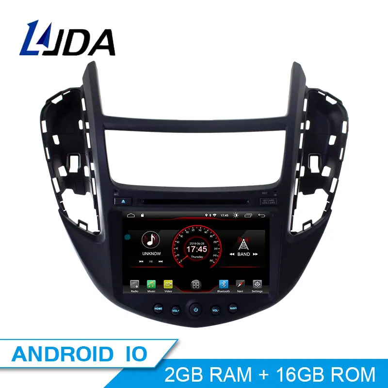 LJDA 2 Din автомобильное радио Android 10 0 Для Chevrolet Trax Tracker Holden/Trax 2013 2017 GPS Navi мультимедиа
