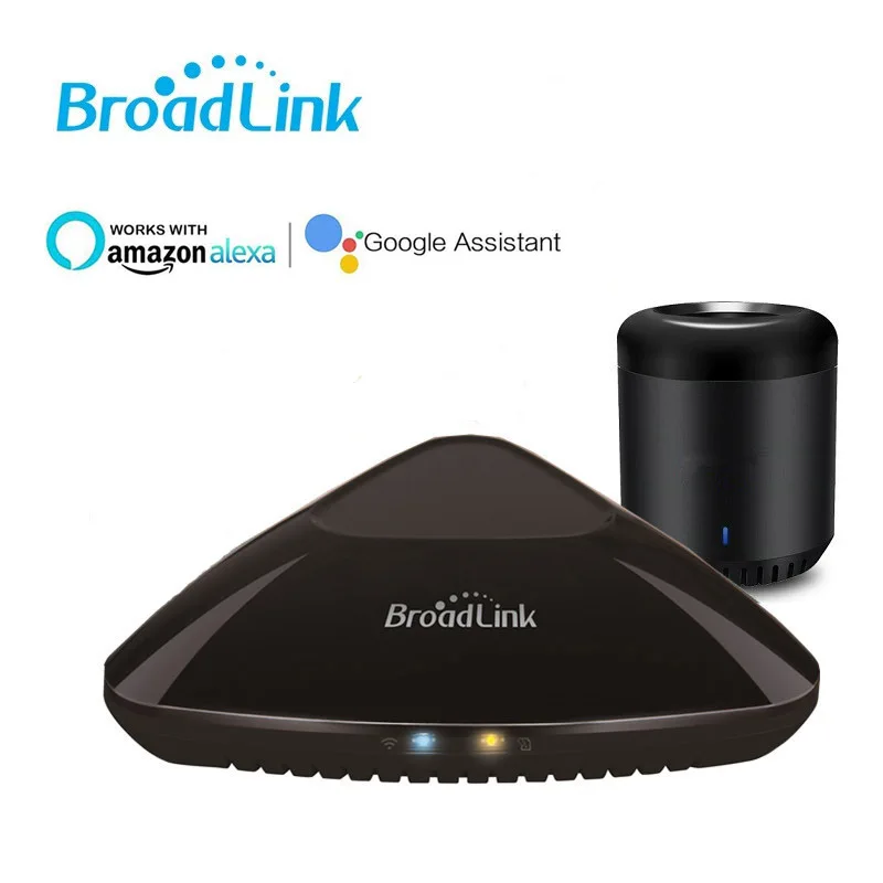 BroadLink RM4C Mini 3 Универсальный WiFi ИК пульт дистанционного управления Лер приложение Управление ТВ умный дом работа с Amazon Alexa Echo Google Home Mini