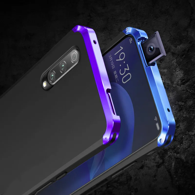 Роскошный бронированный Алюминиевый металлический корпус для huawei honor 9X 9X PRO резиновый противоударный чехол для huawei honor 9x 9x pro fundas