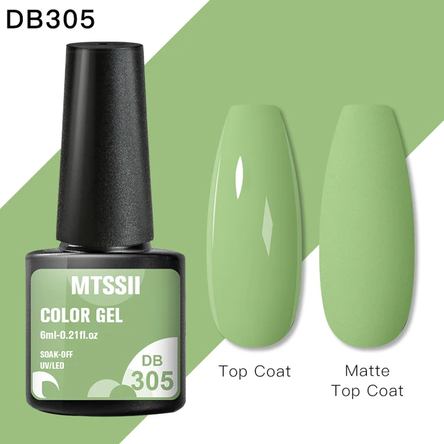 Mtssii Reflective Glitter Gel Nail Polish 6ml Sparkling Auroras Laser Nail Gel Nail Art Varnish Semi Permanent Top Base Gel Q15169 NO Reflective