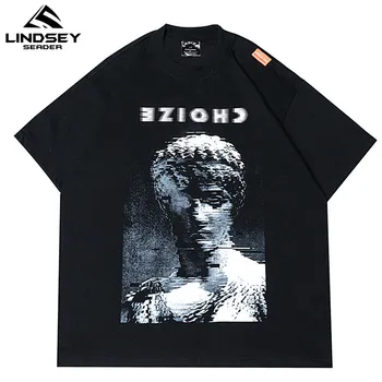 

Mens Summer 2020 Sculpture David Print Hip Hop T Shirt Men Funny T-Shirt Cotton Fashion Harajuku Tshirt Short Sleeve Tee Hipster