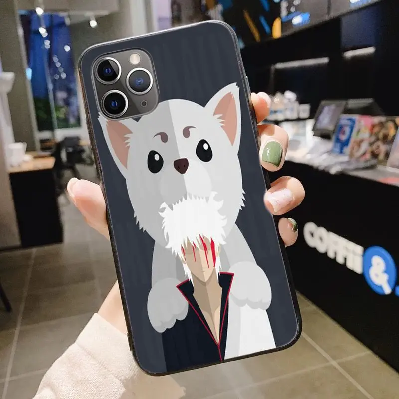 Yinuoda гинтама аминовый Защитный Мягкий ТПУ чехол для телефона для iPhone 7plus 6S 7 8 8Plus Xs max xr 5S 11pro чехол