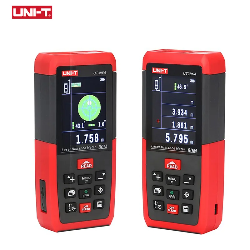 UNI-T Professional Range Finder Laser Distance Meters 80m Levelling Instrument 