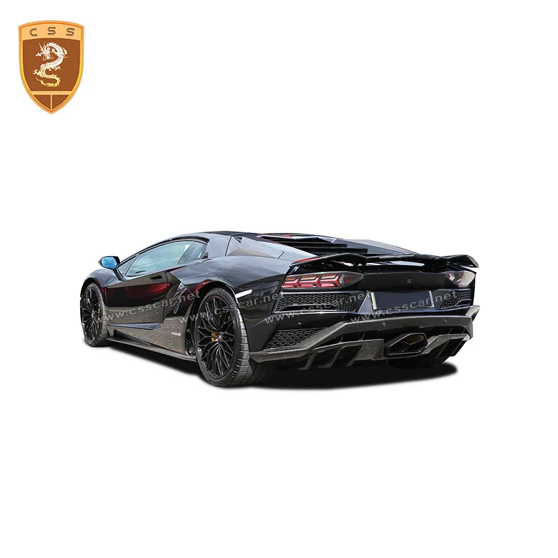 Car Styling for Lamborghini Aventador LP570 OEM Style Carbon Fiber Rear Lip Bumper Back Diffuser | Автомобили и мотоциклы