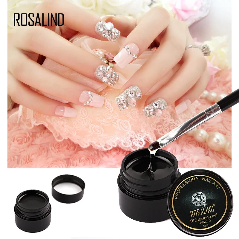 Voucher Offer for  Rosalind Nails Gel Decorator Stick Drill Glue Nails Art UV Led Gel Nail Stick Diamond Light Treatme