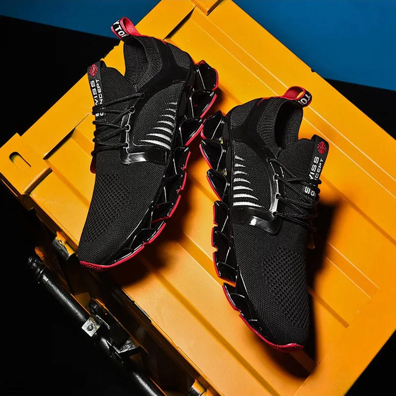 High quality High Breathable Running Shoes Men Light Non-slip Big Size 39-48 Sneakers Youth Leisure Trend Sport shoe Casual wild