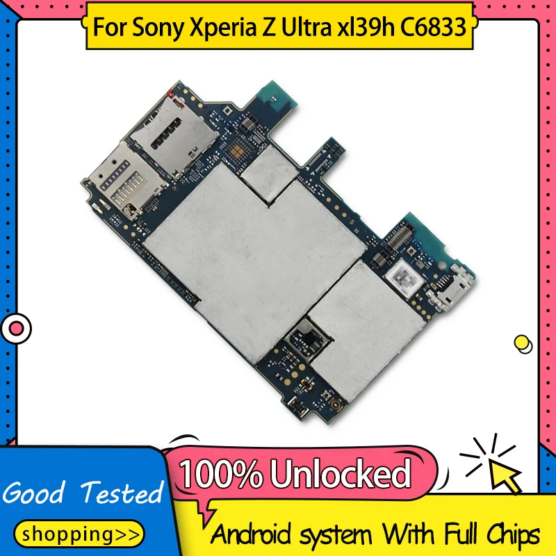 Оригинальная разблокированная материнская плата с полной функцией для Sony Xperia Z
