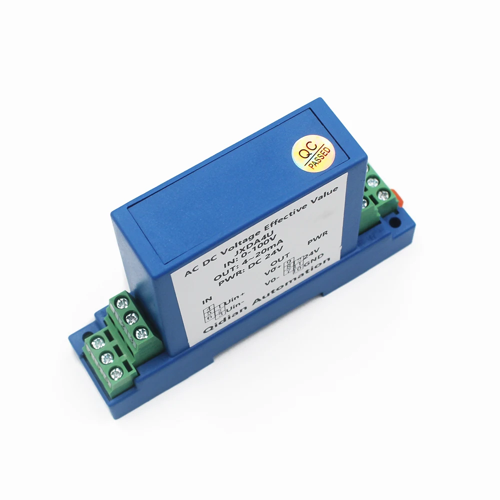 JXDA4U DC0-1000V DC0-500V датчик напряжения DC преобразователь напряжения 0-75мв преобразователь напряжения