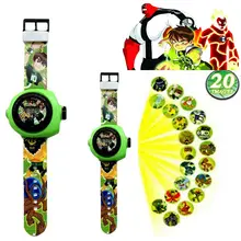 1 шт. Мультяшные цифровые часы Omnitrix Alien Force Boy 10 экшн фигурок четыре