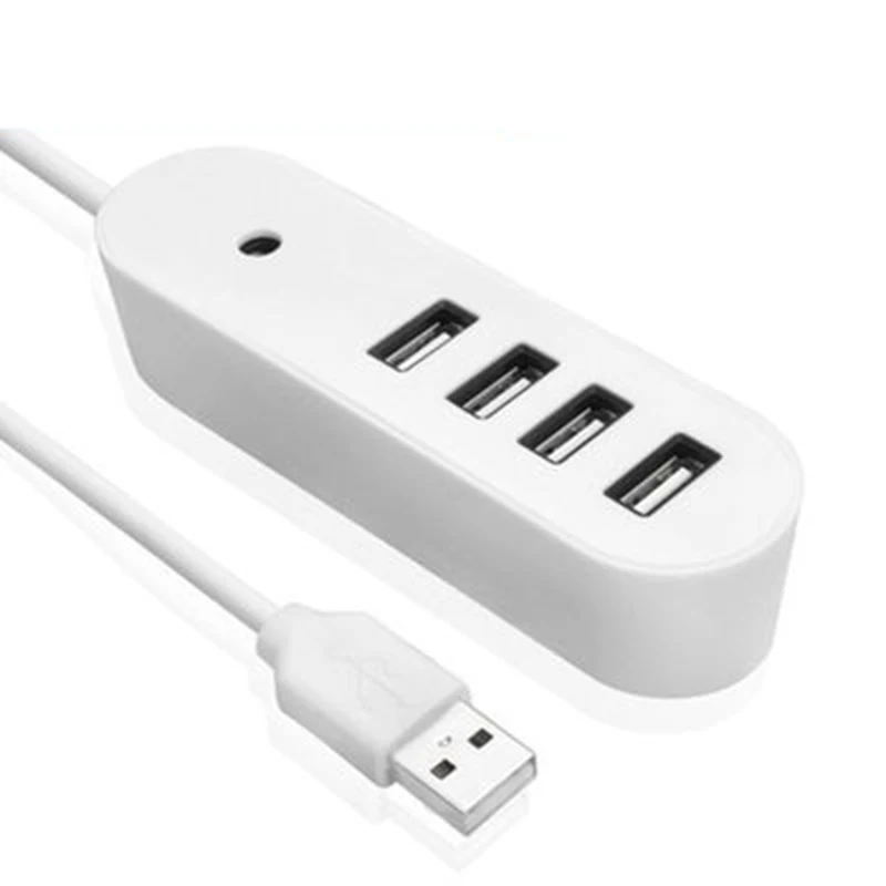 Концентратор USB 4 7 портов 2 0 высокоскоростной Сверхтонкий портовый разветвитель