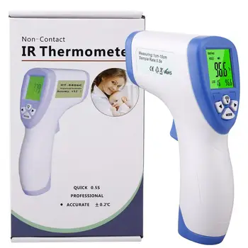 

Forehead Digital Thermometer Electronic IR Infrared Thermal Imager Handheld Non-Contact Laser Pyrometer Point Gun Thermometer