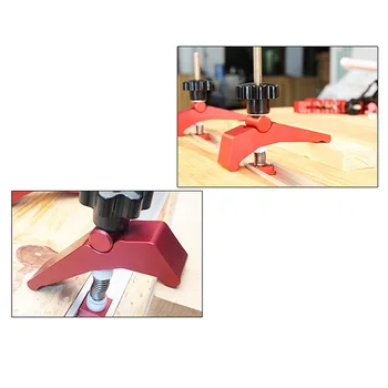 

Quick Acting Hold Down T-Slot T-Track Clamp Guide Clip Aluminum Alloy Carpenter