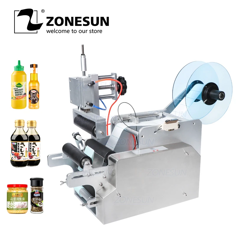 bottle sticker printing machine