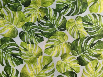145*90cm Thicken Leaves waterproof Polyester Fabric Patchwork,curtain. tablecloth,Printed Quilting Home For Sewing - Цвет: 145x90cm