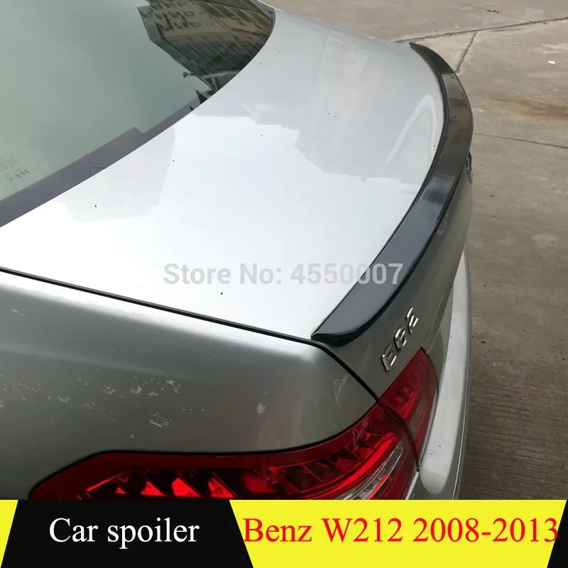 Спойлер для Mercedes W212 2008 2013 Высокое качество Abs Пластиковые чехлы автомобильных
