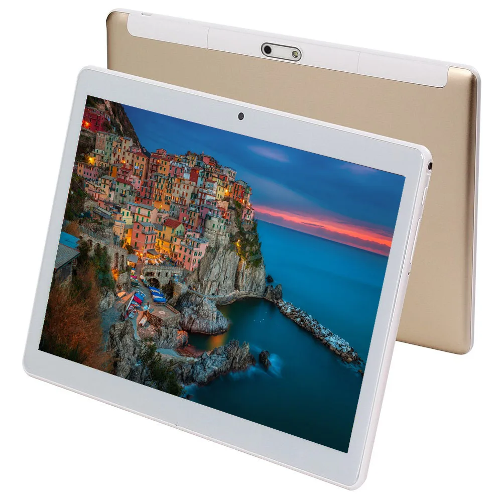 10 Inch Tablet  Pc Tablet  Android touch tablet 1280*800 IPS 4GB+64GB Dual SIM 3G Tablet Quad Core Android 8.0 Bluetooth WiFi