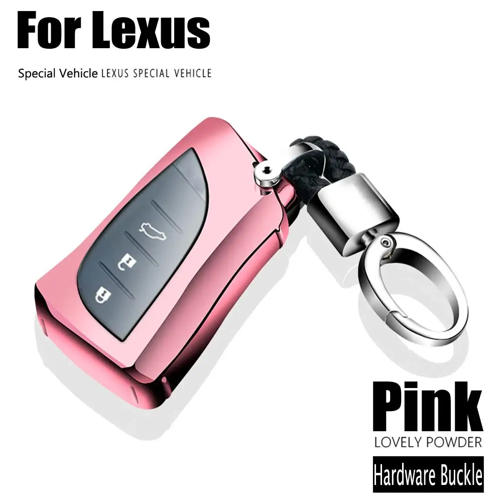 3 кнопки ТПУ Автомобильный Брелок чехол для Lexus IS ES GS LS500h NX RX LX LC RC es200 es260 es300h es350 f sport - Название цвета: Option 3
