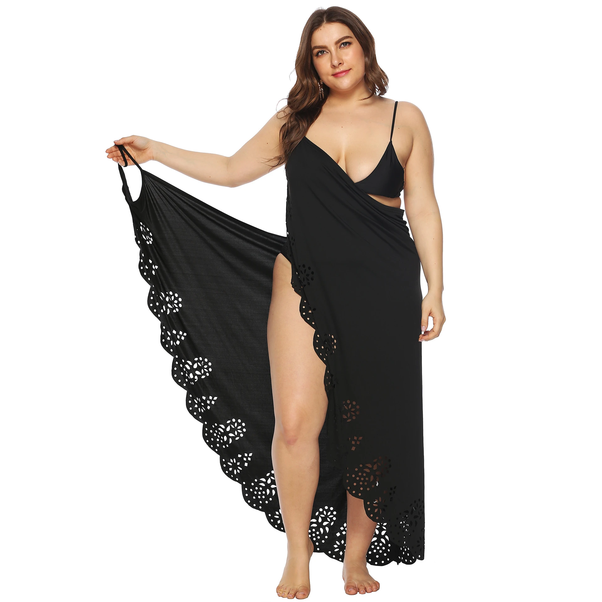 Salidas Playa Pareo Plus Size Coverups Tunic Womens Swimsuit Robe Plage Beach Outwear For Women Cape Cover Ups Swim Wear Up - Clothing