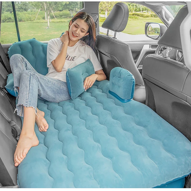 Colchón de aire inflable automático multifunción, colchón de aire especial  para SUV, cama de coche para adultos, cama de viaje para coche - AliExpress